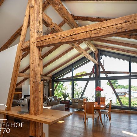 5 Sterne Penthouse-Loft Gut Stohrerhof Bis 4 Personen Dießen am Ammersee Exteriér fotografie