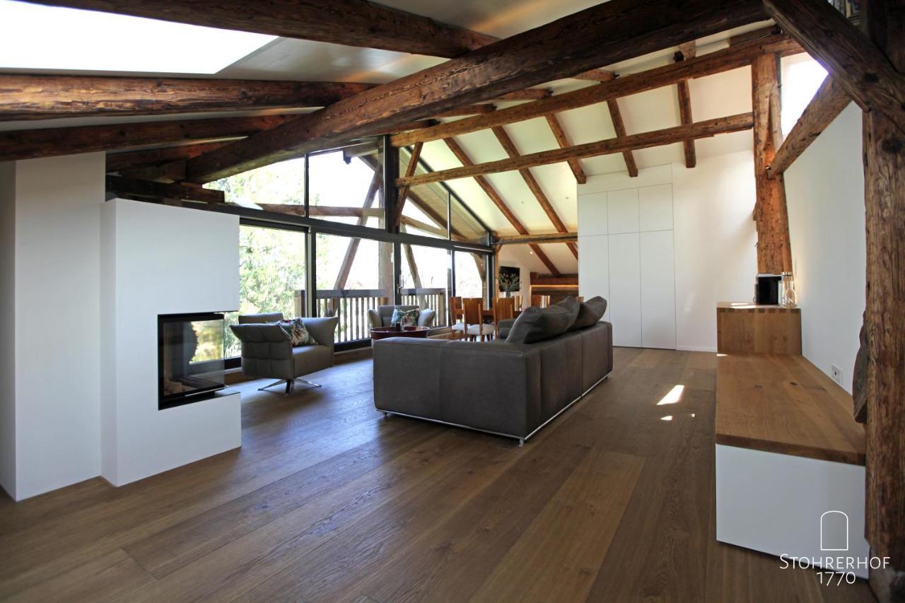 5 Sterne Penthouse-Loft Gut Stohrerhof Bis 4 Personen Dießen am Ammersee Exteriér fotografie