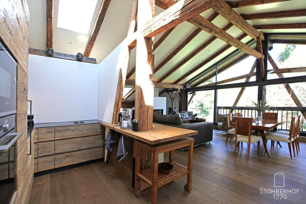 5 Sterne Penthouse-Loft Gut Stohrerhof Bis 4 Personen Dießen am Ammersee Exteriér fotografie