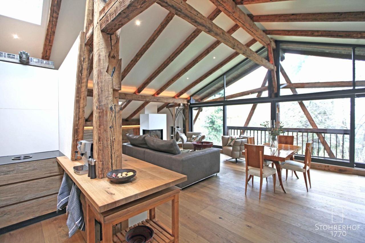 5 Sterne Penthouse-Loft Gut Stohrerhof Bis 4 Personen Dießen am Ammersee Exteriér fotografie