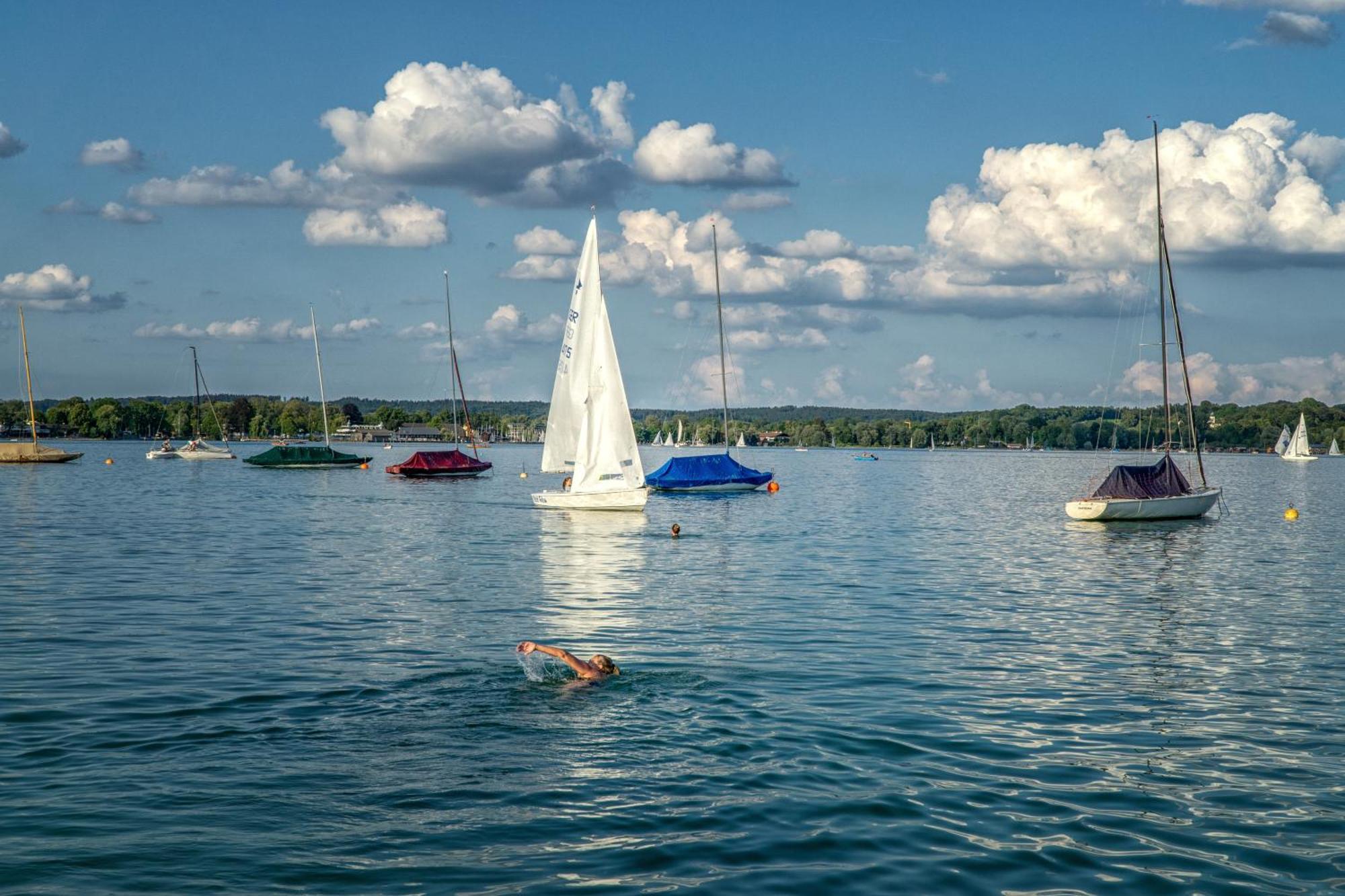 5 Sterne Penthouse-Loft Gut Stohrerhof Bis 4 Personen Dießen am Ammersee Exteriér fotografie